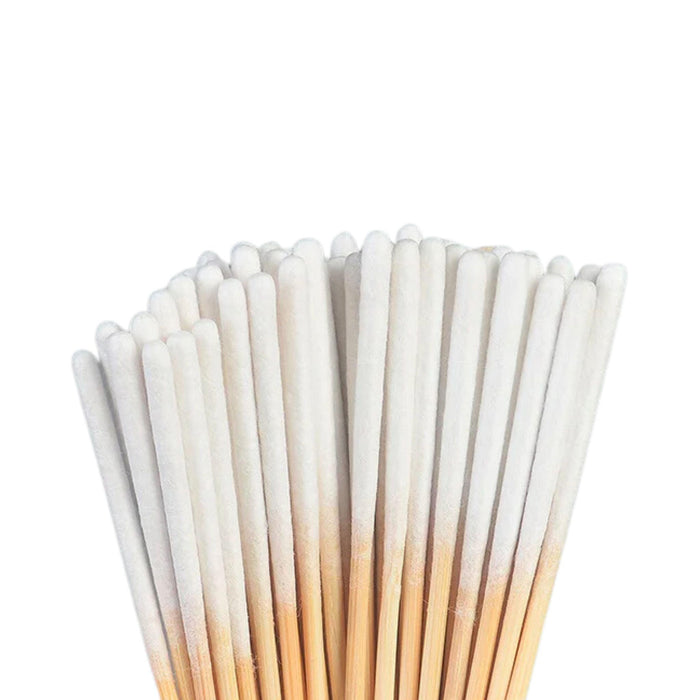 FLEX Beauty Wooden Long Cotton Applicators - 60pc - The Beauty House Shop
