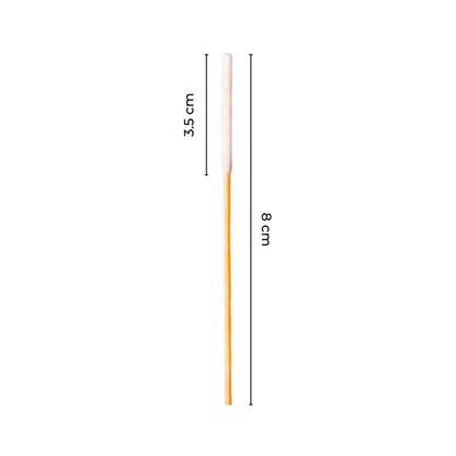 FLEX Beauty Wooden Long Cotton Applicators - 60pc