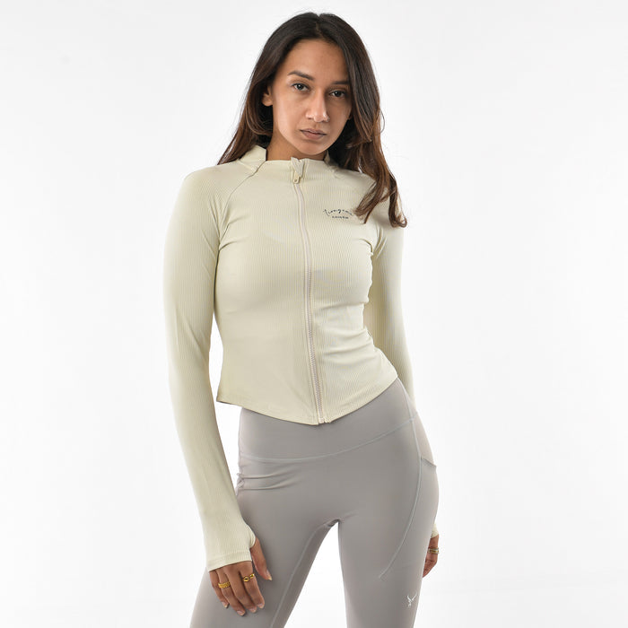 FlexZip Ribbed Jacket - IRONGEAR Fitness
