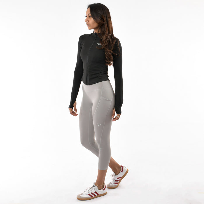FlexZip Ribbed Jacket - IRONGEAR Fitness
