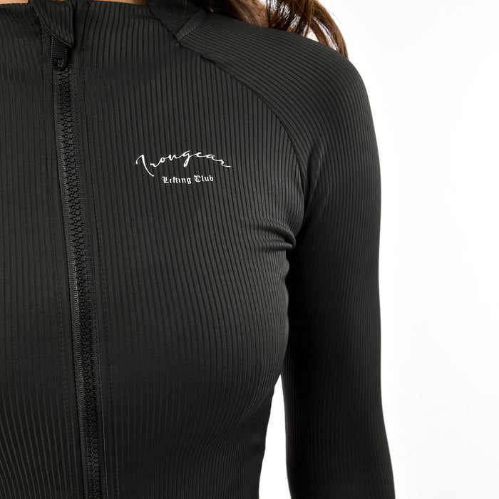 FlexZip Ribbed Jacket - IRONGEAR Fitness