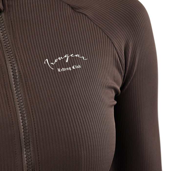 FlexZip Ribbed Jacket - IRONGEAR Fitness