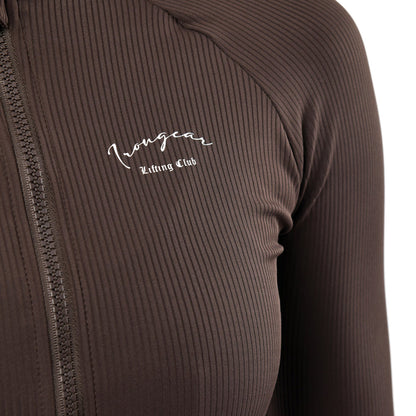 FlexZip Ribbed Jacket - IRONGEAR Fitness