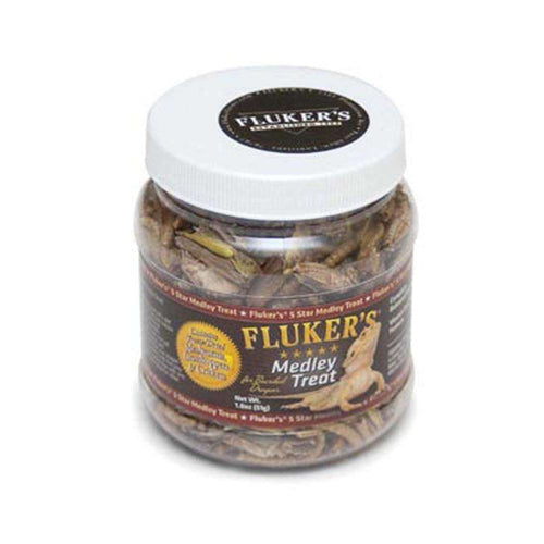 Flukers Bearded Dragon Medley Treat 1.8 oz.:Jungle Bob's Reptile World