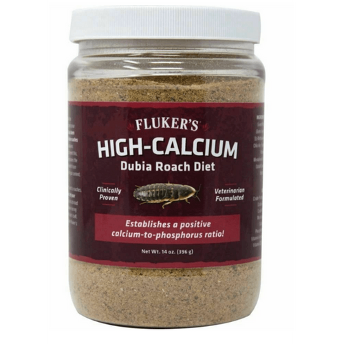 Flukers Dubia Roach High Calcium Diet 14 oz.:Jungle Bob's Reptile World