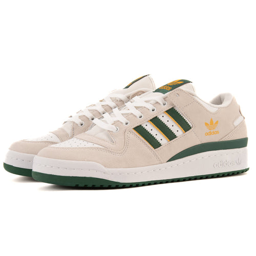 Adidas - Forum 84 Low ADV (Crystal White/Dark Green/Preloved Yellow) *SALE