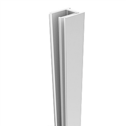 Frameless Shower Screen Fixed Panel 10mm, Walk In. With wall Channel, Choose size - 197mm - 997mm - Image 4