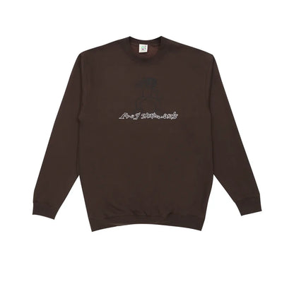 Frog - Unlocked Crewneck (Brown) *SALE