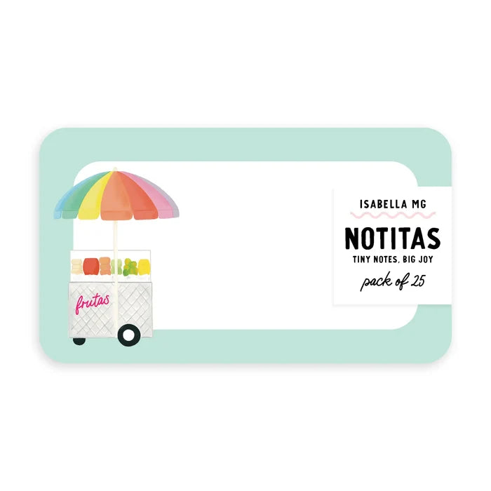 Fruit Cart Notitas - Mini Notes