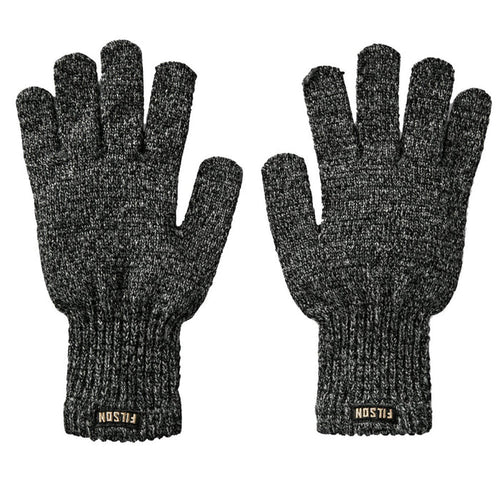 Full Finger Knit Gloves | Charcoal - Domestic Domestic