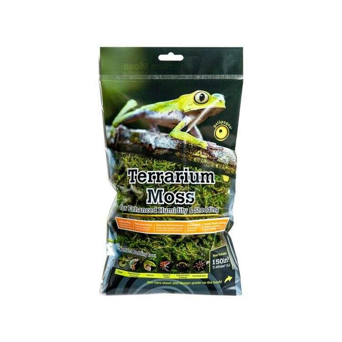 Galapagos Green Sphagnum Moss 4qt Bag:Jungle Bob's Reptile World