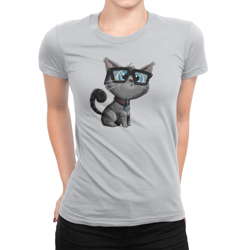 Geek Nala Ladies T-shirt Ash
