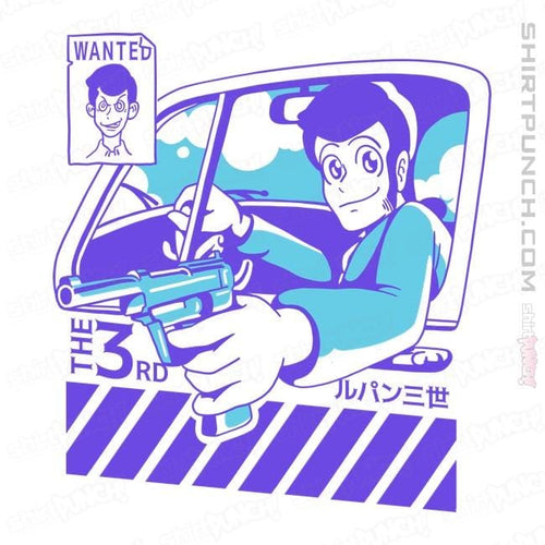 Shirts Magnets / 3"x3" / White Gentleman Thief