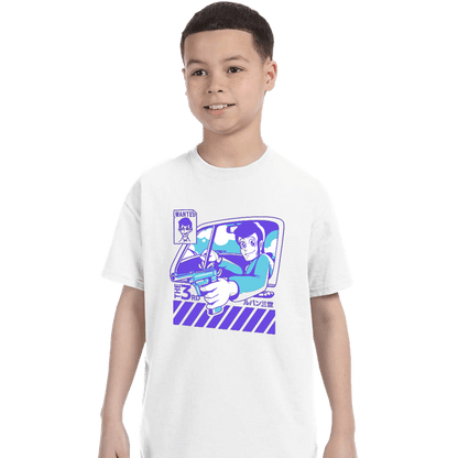Shirts T-Shirts, Youth / XS / White Gentleman Thief