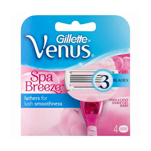 Gillette Venus Breeze Spa Blades* (4s) (N)
