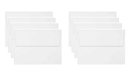 Gina K. Designs - Envelopes - 5x7 - White. 8 pack. Available at Embellish Away located in Bowmanville Ontario Canada.