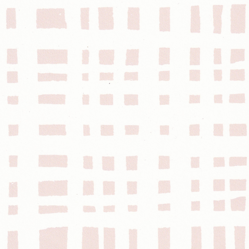 Ginger Rose features a modern gingham pattern in pastel tones, perfect for Pepper Home custom sheer curtains.