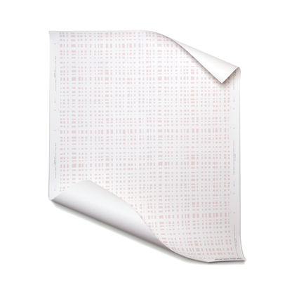 Ginger Rose custom fabric with modern gingham print in soft pastel tones by Pepper Home, perfect for made-to-order curtains.