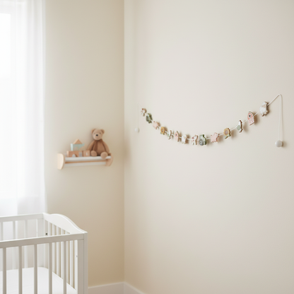 Girlande Little Farm – Bauernhof-Deko fürs Kinderzimmer