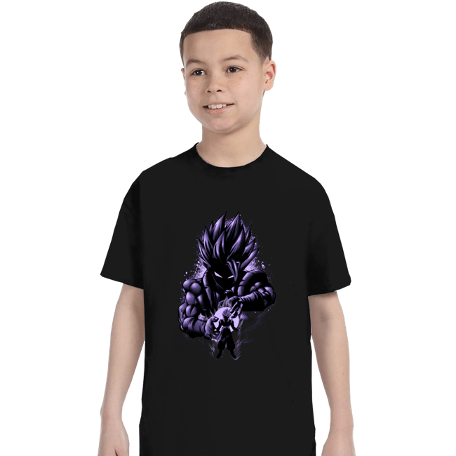 Shirts T-Shirts, Youth / XS / Black Gogeta