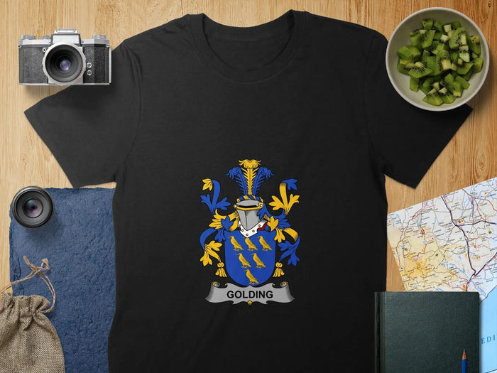 Golding Coat of Arms Family Crest T-shirt