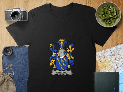 Golding Coat of Arms Family Crest T-shirt