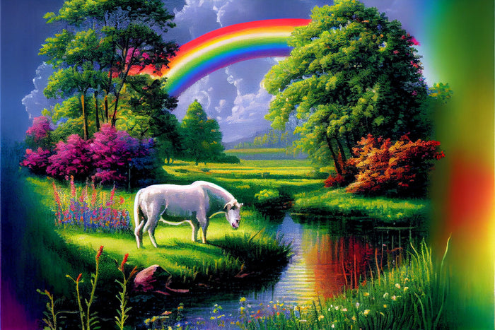 Grazing In The Green Meadow