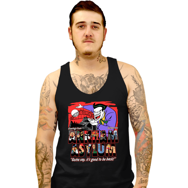 Tank Top, Unisex / Small / Black