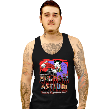 Tank Top, Unisex / Small / Black