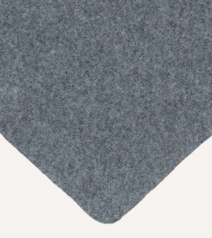Grey Lambswool Triangle Neck Scarf