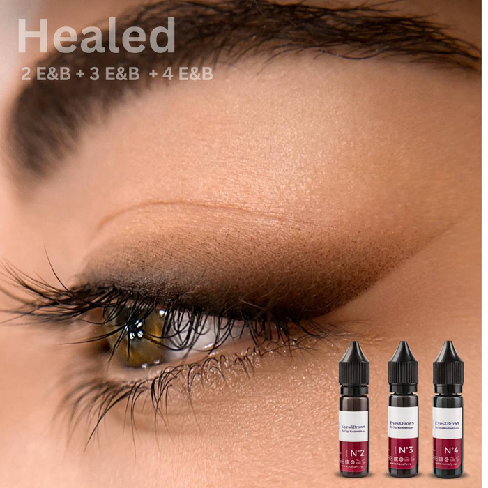 Hanafy No.4 Eyes & Brows by Olga Kostinetskaya Hybrid Pigment Supreme Permanent