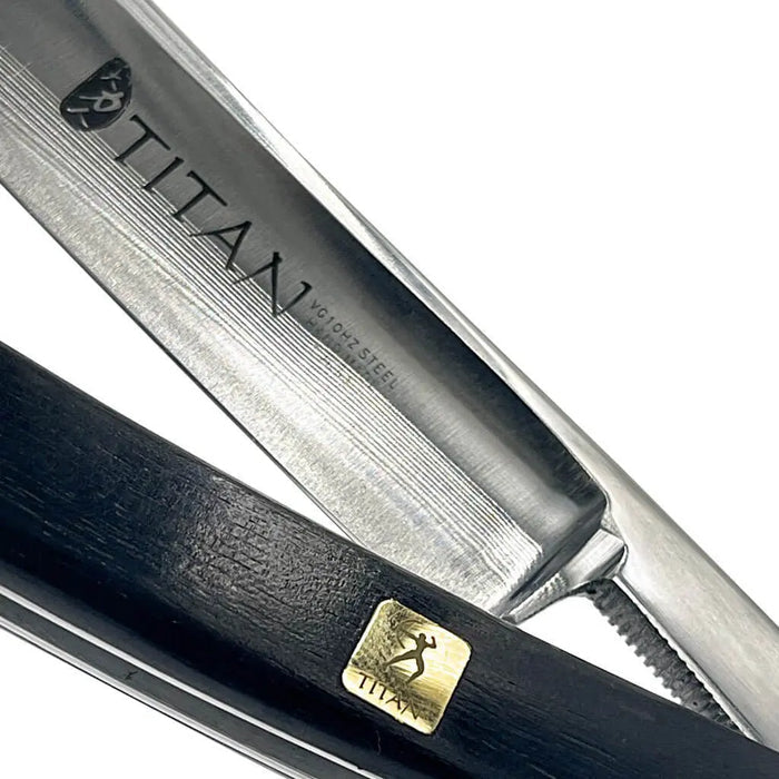 Hand Made Japan  Straight Razor 5/8" Ebony - BUYBARBER.COM