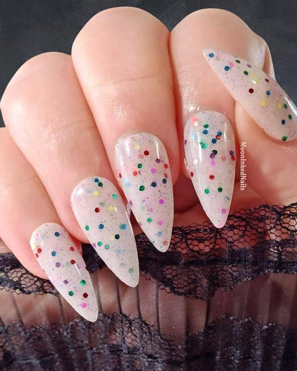 -Glow in the Dark-Dip-Nail-Powder-Happy Birthday-Fairy-Glamor