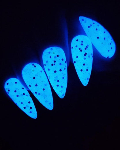 -Glow in the Dark-Dip-Nail-Powder-Happy Birthday-Fairy-Glamor