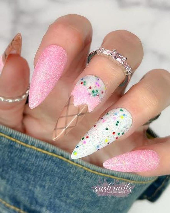 -Glow in the Dark-Dip-Nail-Powder-Happy Birthday-Fairy-Glamor