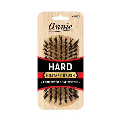 Hard Military Brush Boar & Nylon Bristle [Light Brown] #2062