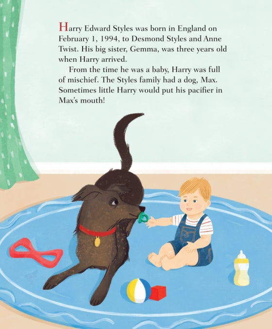 Harry Styles: A Little Golden Book Biography
