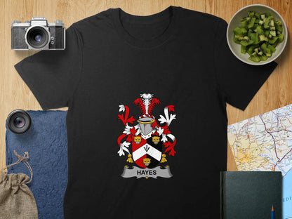 Hayes crest-style emblem heritage T-shirt