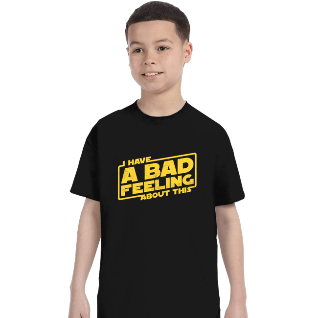 Secret_Shirts T-Shirts, Youth / XS / Black Here We Go Again