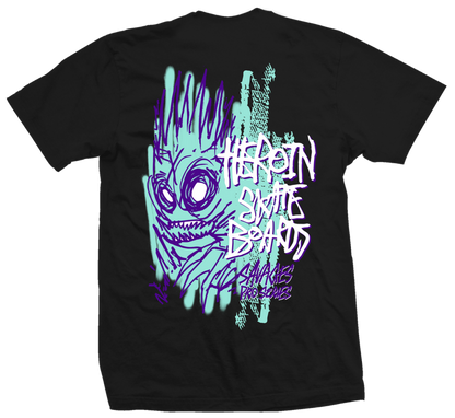 Heroin - Savages Tee (Black) *SALE