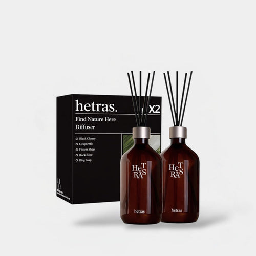 Hetras Premium Diffuser (500ml * 2ea) موزع هيتراس بريميوم - Princess Cosmetics Qatar