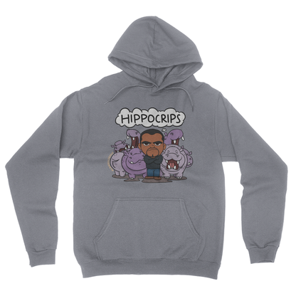 Hippocrips Hoodie Sports Grey