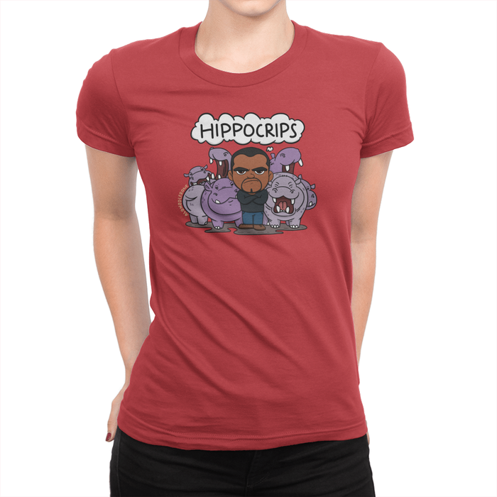 Hippocrips Ladies Shirt Red