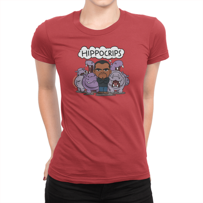 Hippocrips Ladies Shirt Red