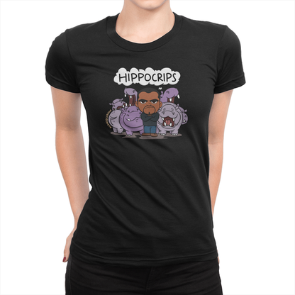 Hippocrips Ladies Shirt Black