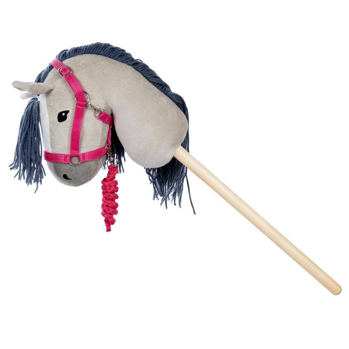 byAstrup Hobby Horse Halfter mit Führstrick in Pink
