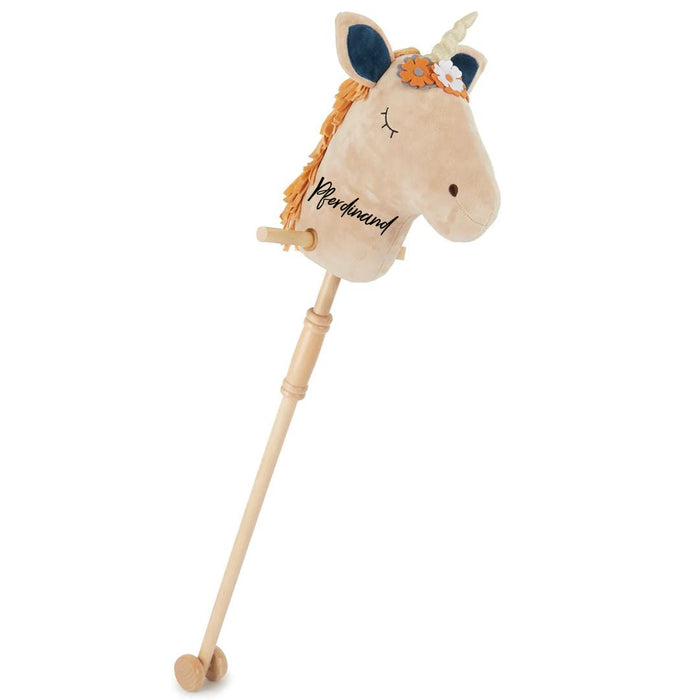Bieco Hobby Horse Steckenpferd Magic Einhorn 100 cm