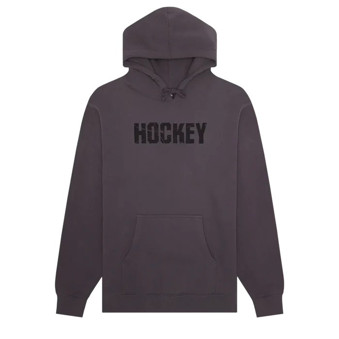 Hockey - Puff Print Shatter Hoodie (Charcoal)