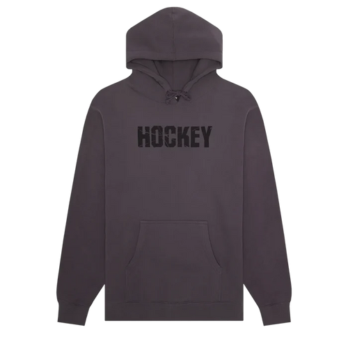 Hockey - Puff Print Shatter Hoodie (Charcoal)