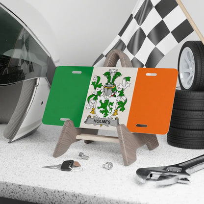 Personalized Irish Crest License Plate